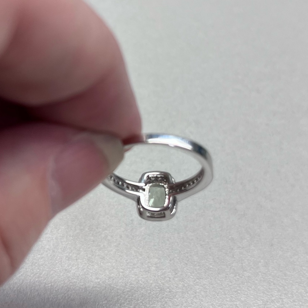 Sage Green Gemstone Ring - Picture 6 of 6
